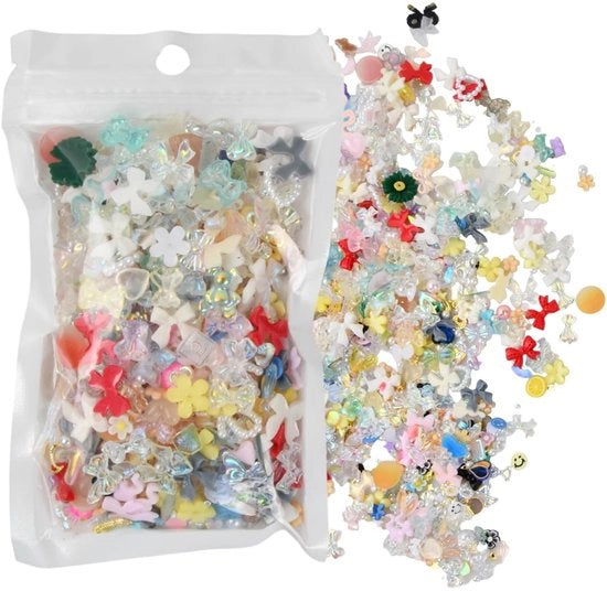 Accessori per unghie 3D - 500 pezzi - Kunsthar - Accessori per nail art - Decorazione - Duraturo e resistente alla luce