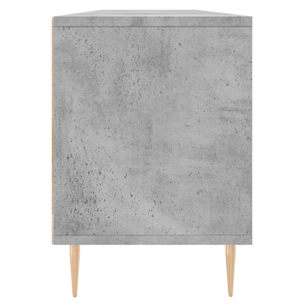 Mobile TV-Credenza per TV Grigio Cemento 150x30x44,5 cm Legno Multistrato