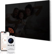 Pannello Infrarosso - 600W - Termostato Intelligente - Comando a Distanza - Funzione App Intelligente - Efficace in Termine di Energia - Silenzioso - fino a 12m2