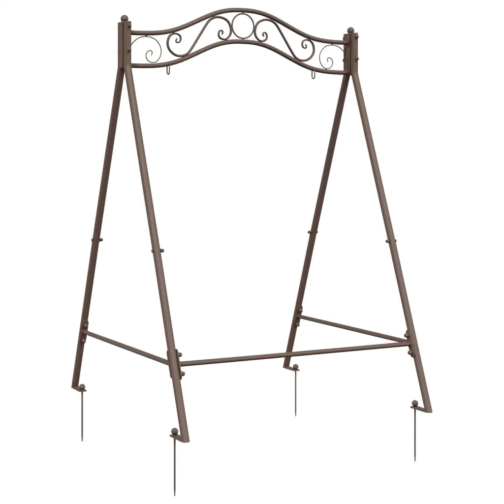 Telaio per Altalena Marrone Antico 113 x 121,5 x 168 cm Acciaio CFW5858731