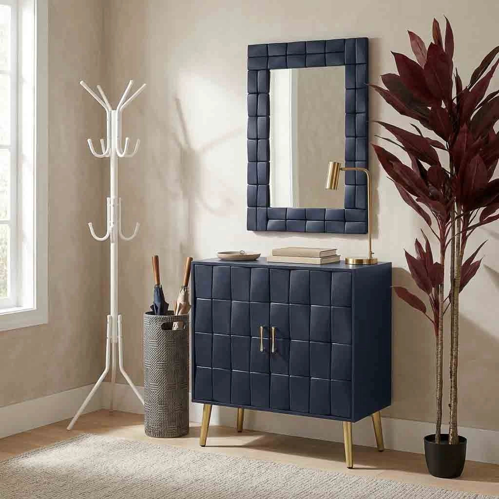 Portaombrelli metallo nero 20x20x55h cm