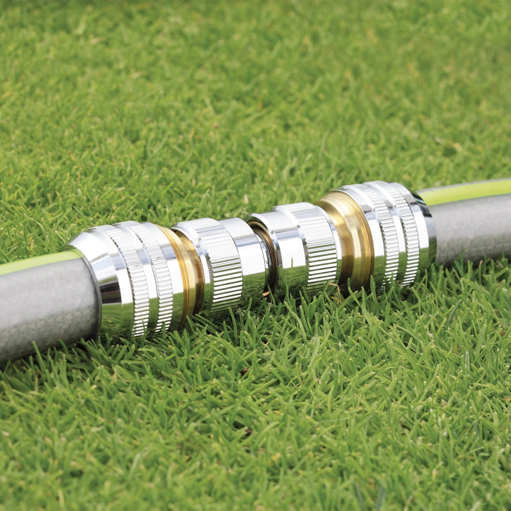CONGIUNZIONE A DUE INNESTI IN METALLO Art. 9606 - blister  - CLABER