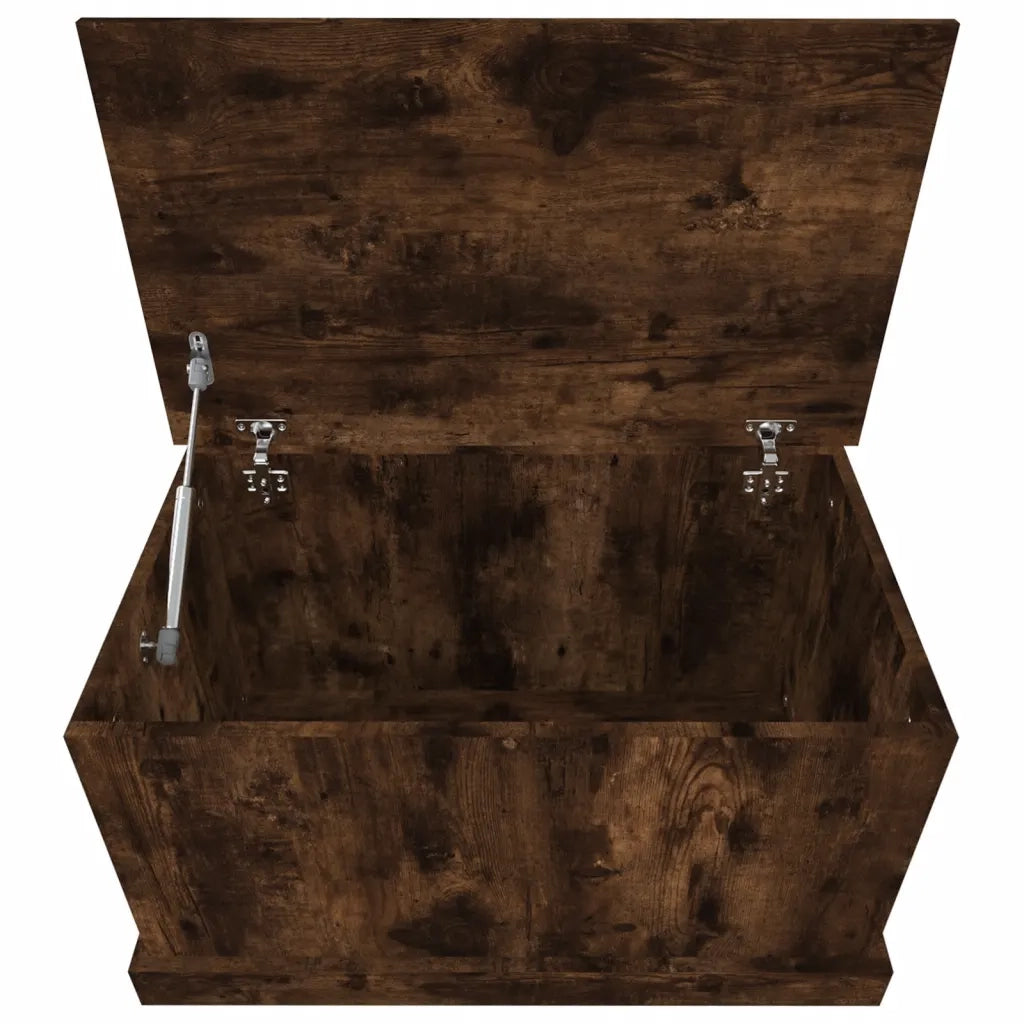 Contenitore Rovere Fumo 70x40x38 cm Legno Multistrato 816509