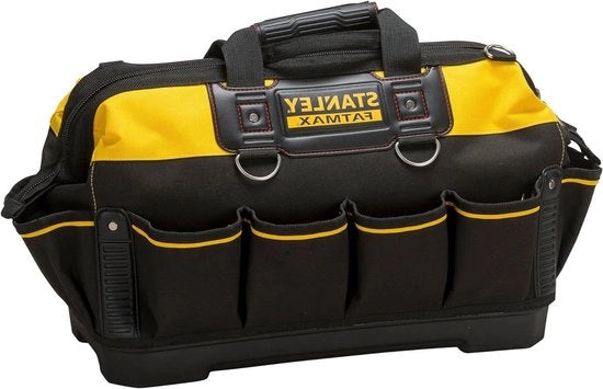 Borsa chiusa 49cm FatMax nera-gialla con chiusura robusta 

Specifiche tecniche: 
- Modello: 
- Dimensioni: 49cm 
- Tipo di chiusura: Rits robusto