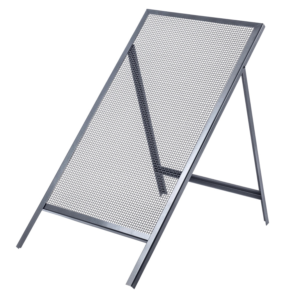 Setaccio da costruzione KADAX per sabbia, terra, muratura, 120x60 cm, ghiaia, maglia 8 mm