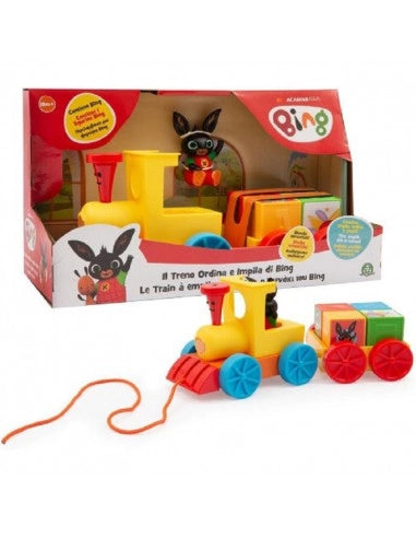 Bing Trenino ordina e impila,Gioco edcucativoper bambini, Eta 2 +