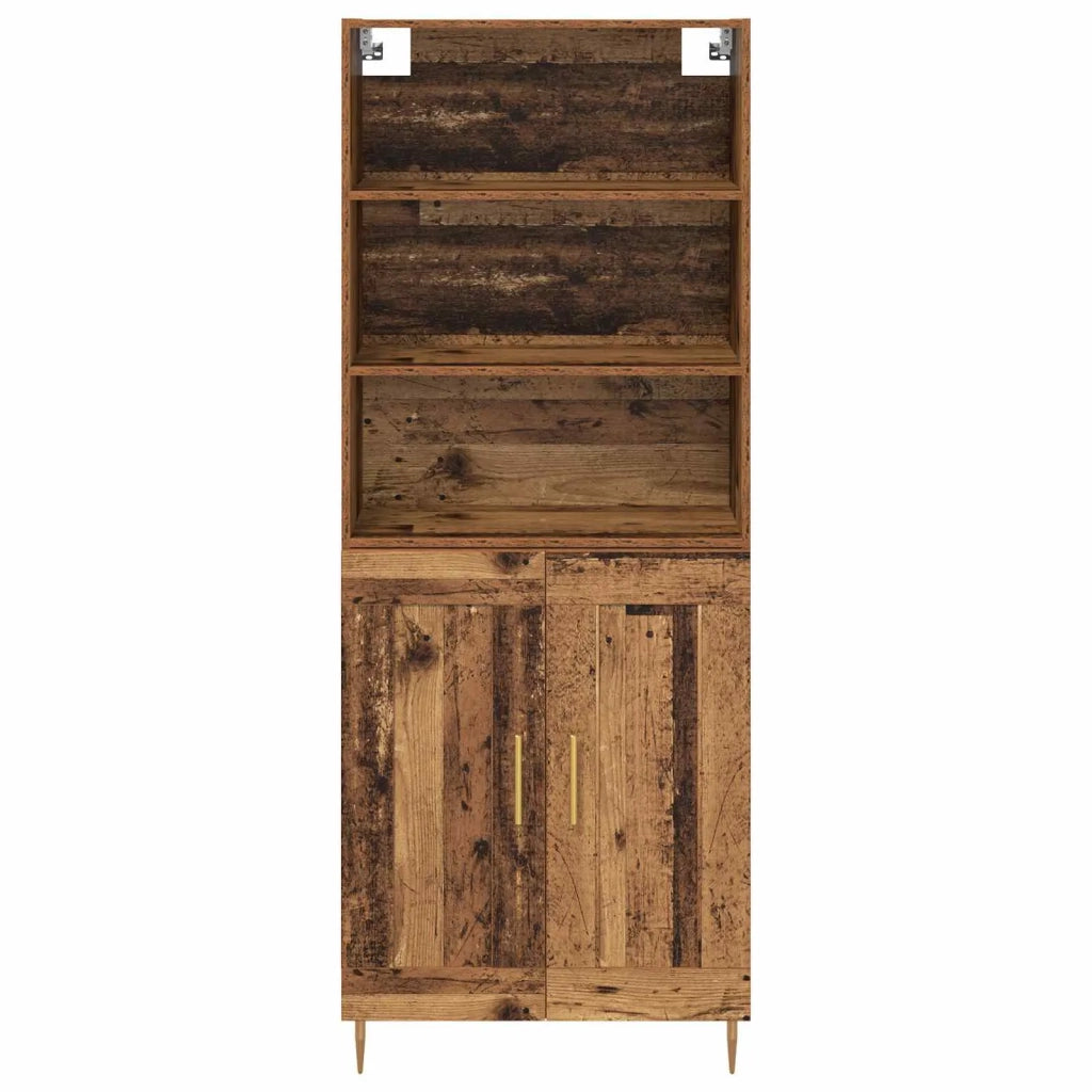Credenza Legno vecchio 69,5 x 34 x 180 cm Legno multistrato 3415810