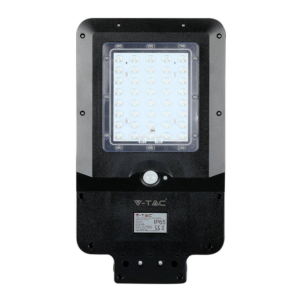 Copertina nera leggera Solar Street LED 15W 6000K