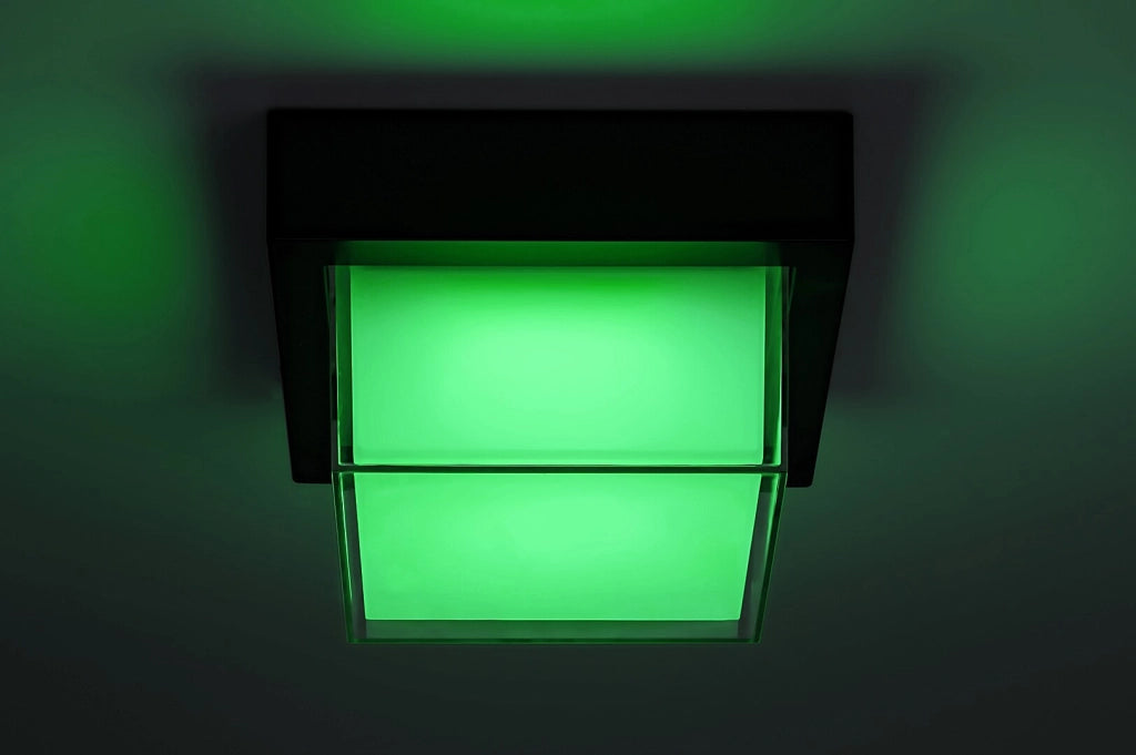 Applique esterna LED 10W CCT/RGB IP54 nera Rabalux