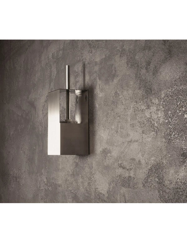 NIVA Scopino in acciaio inox con adesivo 37 x11,5 x 11 cm