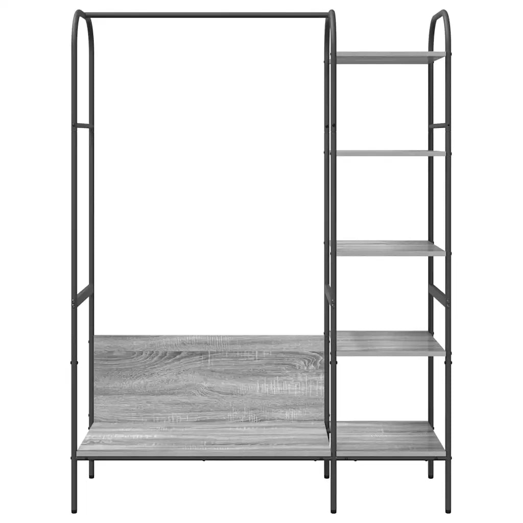 Stendibiancheria Grigio 120 x 44 x 160 cm Legno multistrato 868448