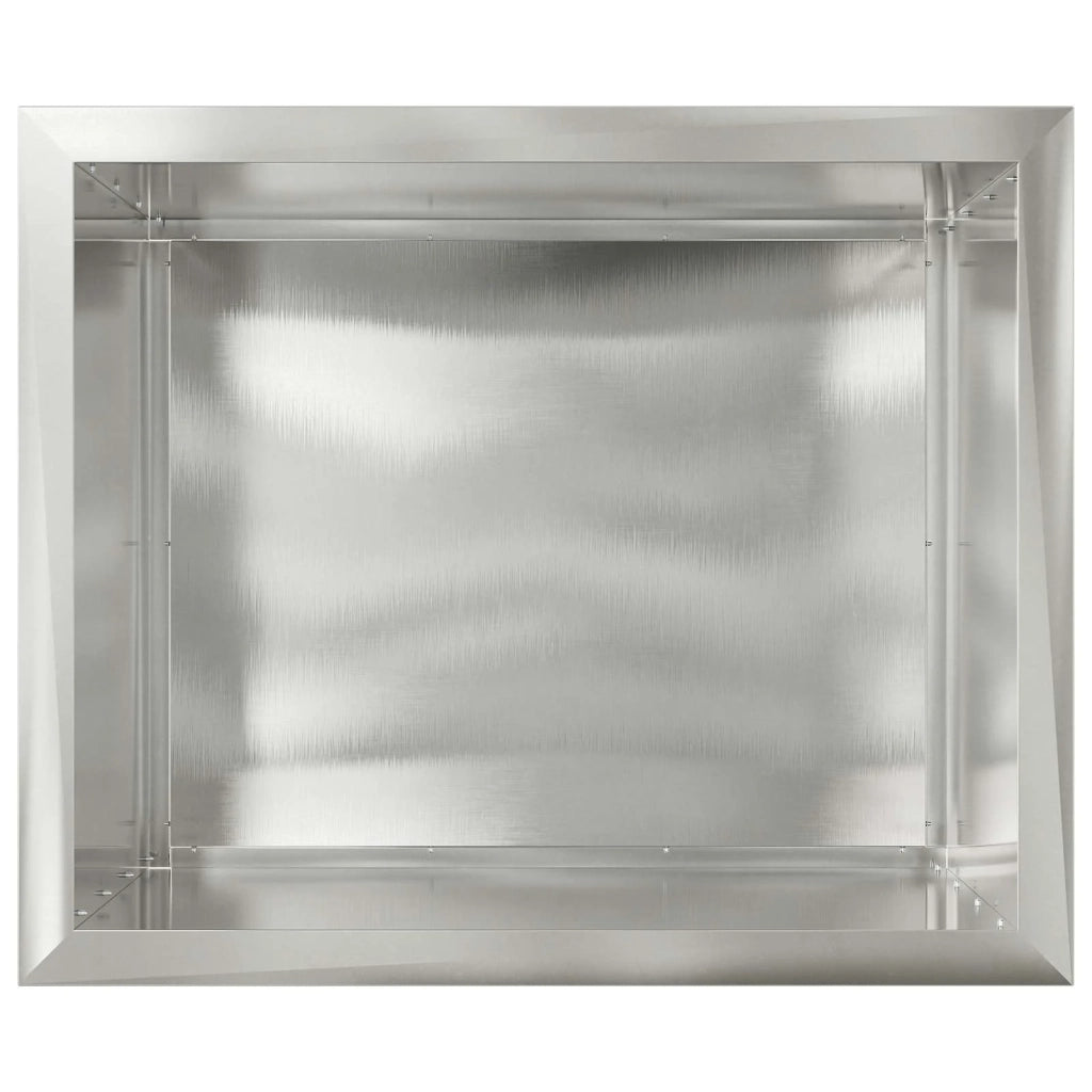 Fioriera da giardino con LED Argento 50 x 60 x 48 cm 8008204