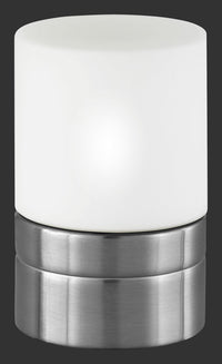 Lampada tavolo da Interno  E14 in Metallo Nickel Opaco