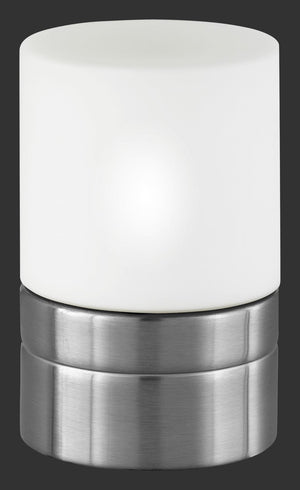 Lampada tavolo da Interno  E14 in Metallo Nickel Opaco