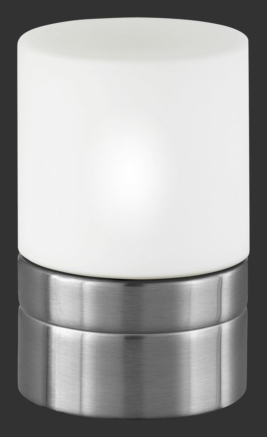 Lampada tavolo da Interno  E14 in Metallo Nickel Opaco