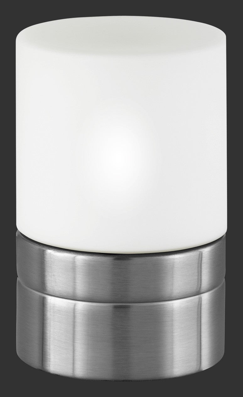 Lampada tavolo da Interno  E14 in Metallo Nickel Opaco
