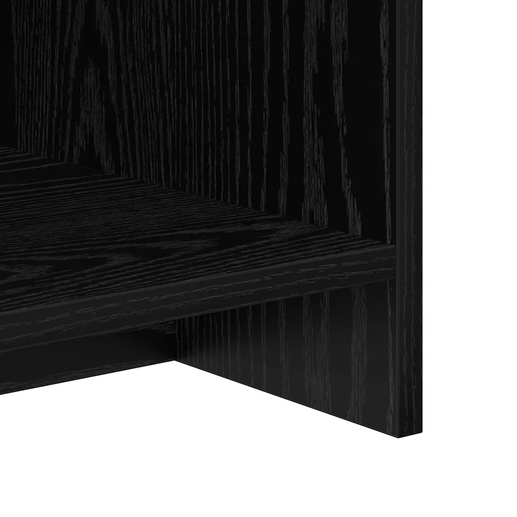 Supporto TV Rovere Nero 102 x 35 x 45 cm Legno multistrato 890993