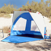 Tenda da Spiaggia 2Persone Azzurro Rilascio Rapido Impermeabile 4005308