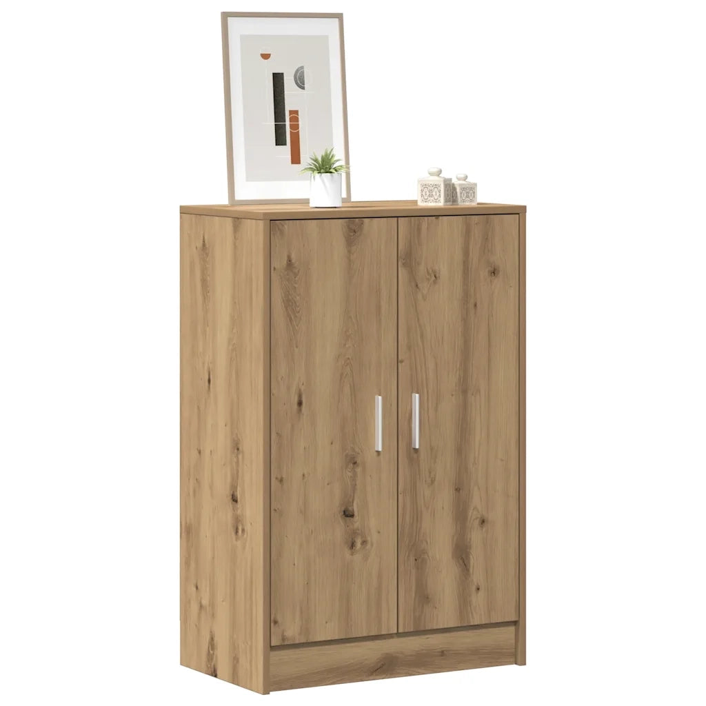 Scarpiera Rovere Artigianale 60x35x92 cm in Legno Multistrato 856699