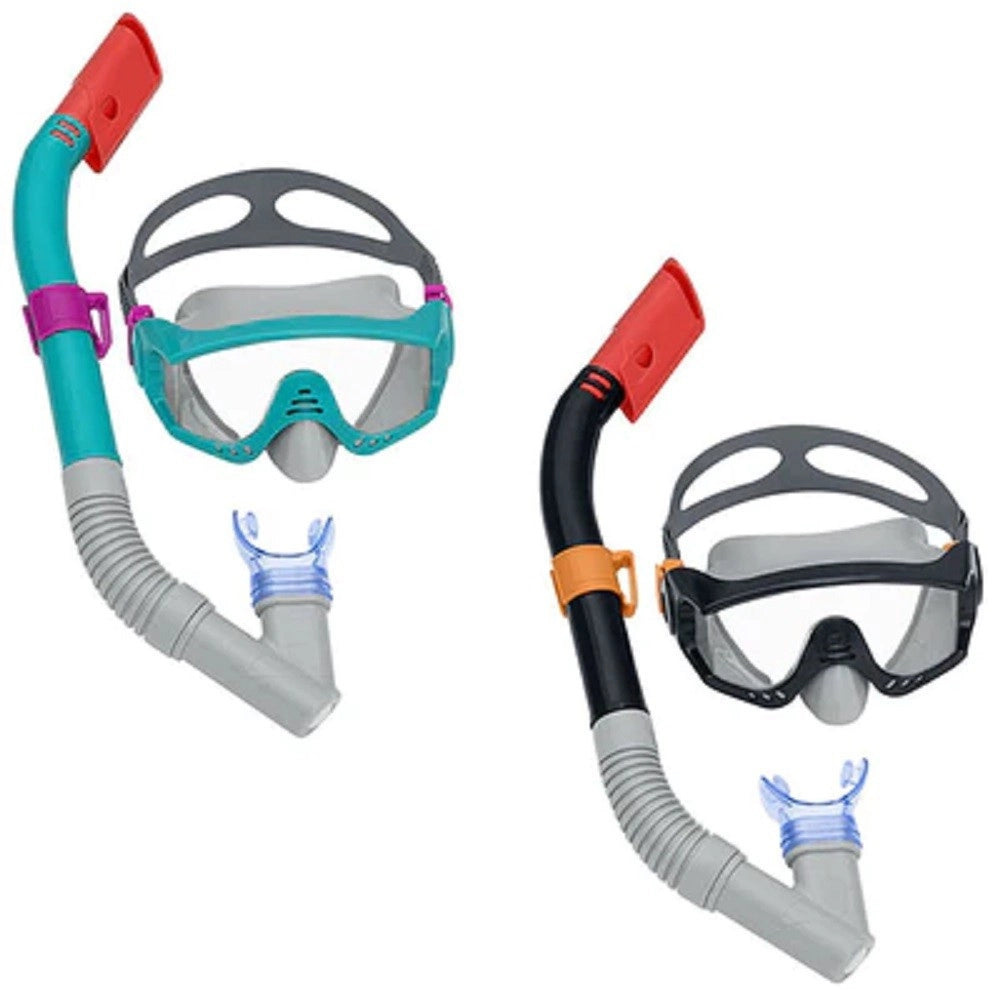 Trade Shop - Set Snorkeling Spark Wave Subacqueo Maschera Boccaglio 14+ Anni Assortito 24068 -