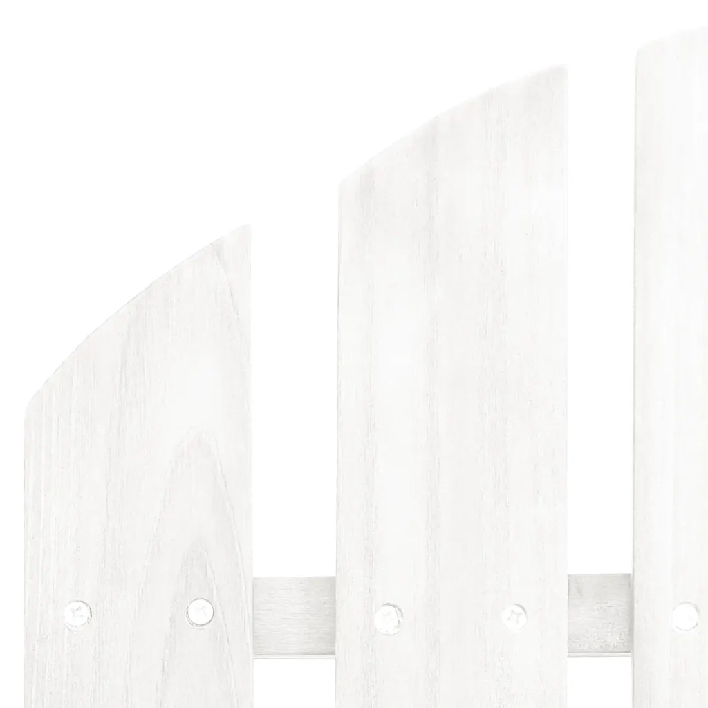 Sedia da Giardino Adirondack con Tavolino in Legno Abete Bianca 315919