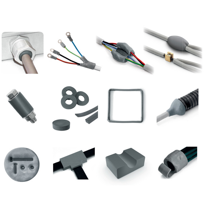 Sky plast raytech bicomponente in pasta isolante modellabile autoestinguente