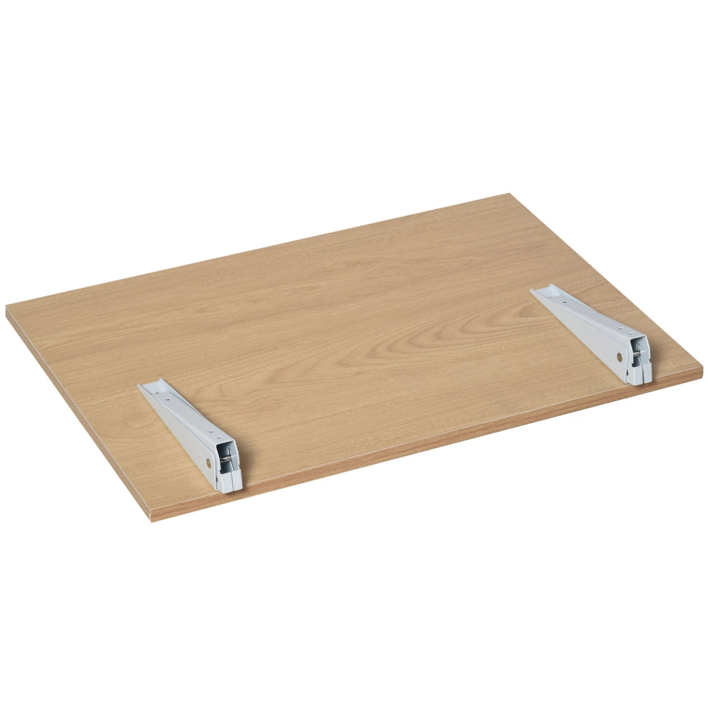 Tavolo Pieghevole a Parete Legno ¨C zephmum ¨C Naturale 60x40x20 cm