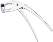 Tang Ergonomico in Acciaio Inossidabile - Resistenente al Calore - Disegno Ergonomico - Argento - Acciaio Inossidabile - Sicuro per Cibi Caldi - Adatto per Forno e Frittelle