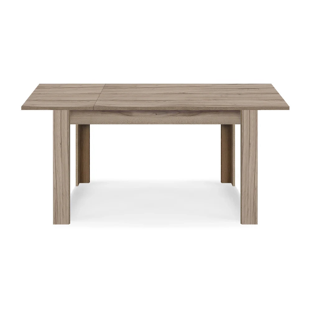 Tavolo allungabile da pranzo Noce 110x70 fino a 150 cm modello N1 MADE IN ITALY design moderno ideale per cucina, soggiorno e sala da pranzo