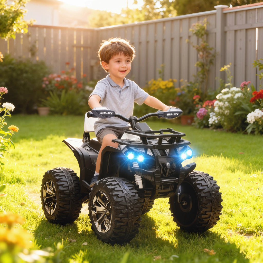 Quad elettrico per bambini ¨C Minimal ¨C LED, USB, 3-8 km/h, 45 min