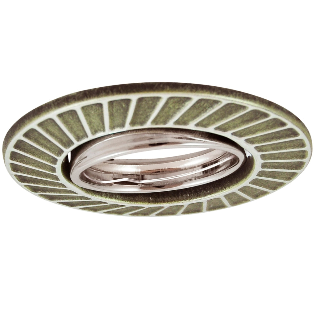 Faretto incasso Polux FOBOS 7805 argento antico MR16