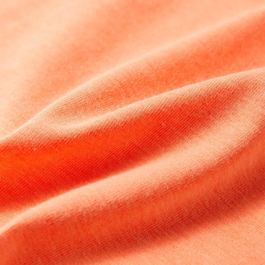 Maglietta da Bambina Arancione Neon 104 10720