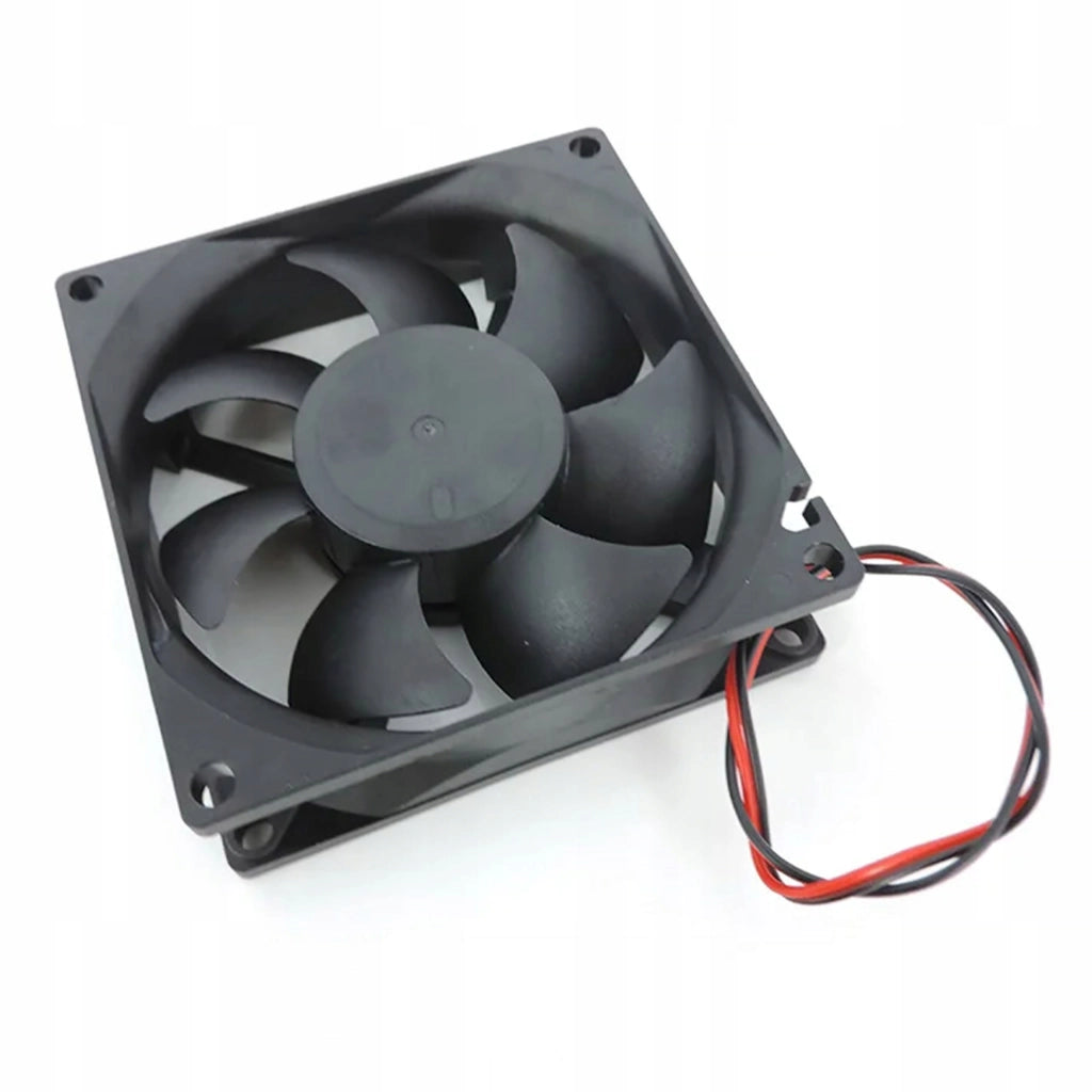 Ventola 80x80x25 mm 2PIN 12V – Raffreddamento Efficiente e Silenzioso | 2000 RPM, 35 CFM, 25 dBA