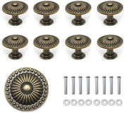 Pomelli per cassetti 24 mm - Raccordo a zink - 8 pezzi - Retro
