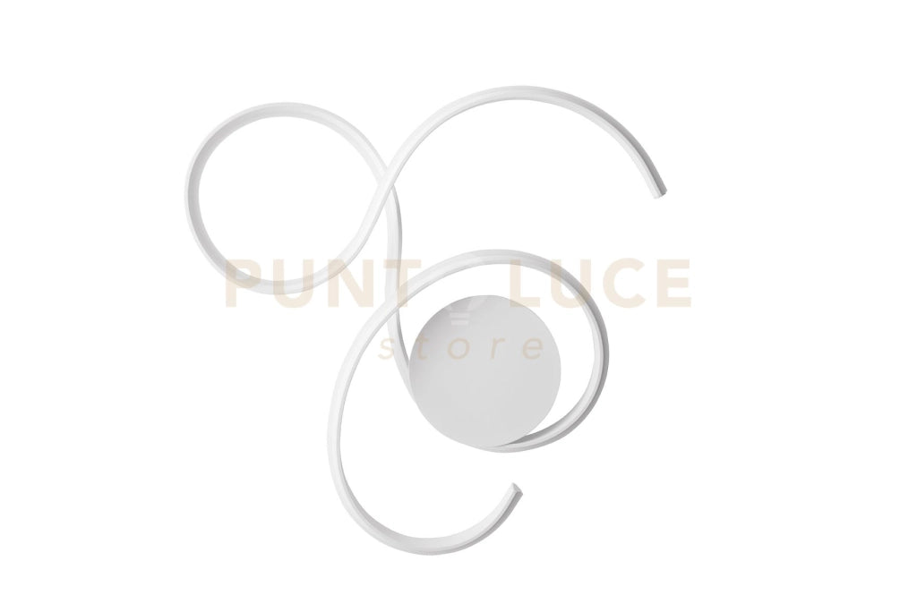 PLAFONIERA TWIST A LED COLORE BIANCO 3000k 2050lm 41w DIMMERABILE 49X59CM