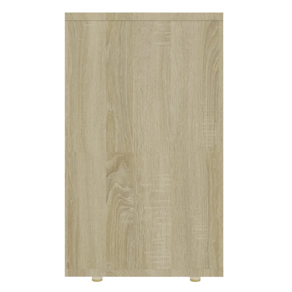 Tavolini Impilabili 3 pz Rovere Sonoma in Truciolato 808579