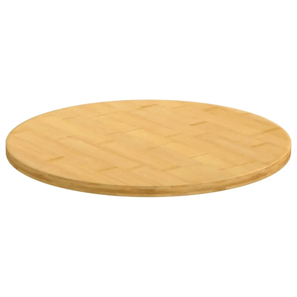 Piano del Tavolo Ã˜30x1,5 cm in BambÃ¹cod mxl 79745