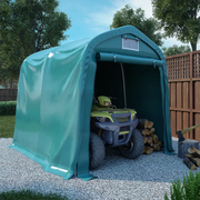 Tenda Garage in PVC 2,4x2,4 m Verde 3056431