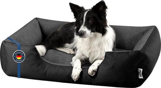Casa per cani LUPI, guanciale quadrato per cani, letto per cani grande, divano per cani, abitacolo per cani, con accessori rimovibili, lavabile, misura S-XXXL