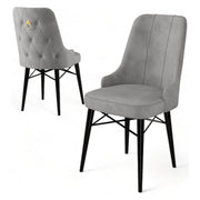 Cressa, Sedia 6 Sedie, Grigio