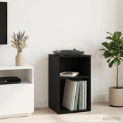 Mobile porta vinili Rovere Nero 38 x 33 x 61 cm 8012859