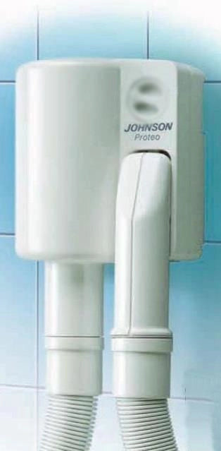 JOHNSON ELETTRODOMESTICI SUITE asciuga capelli 800 W Bianco