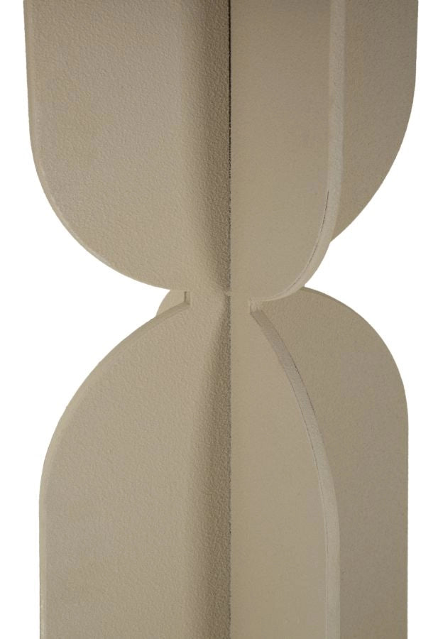Console Dune 120x40x75,5 cm in Ferro Crema