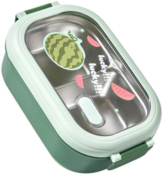 Bentobox in Acciaio Inossidabile - Thermos di Latta - Contenitore di Cibo Isolante - Per Studenti e Dipendenti di Ufficio - Combinazioni Flessibili