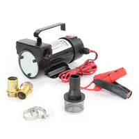 Pompa diesel elettrica 2400 l/h con autoadescante per carburante, olio, gasolio ecc.