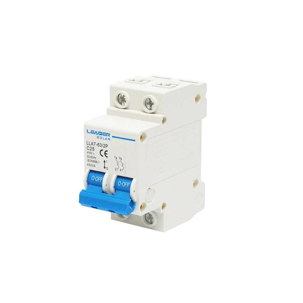 Interruttore automatico tipo fusibile 2P-32-25A-415VAC Leader