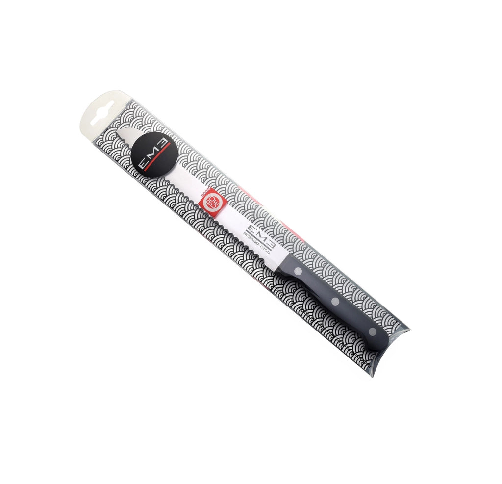 Coltello per Pane Lama 20 cm Manico in POM Rivettato Eme Rodeo