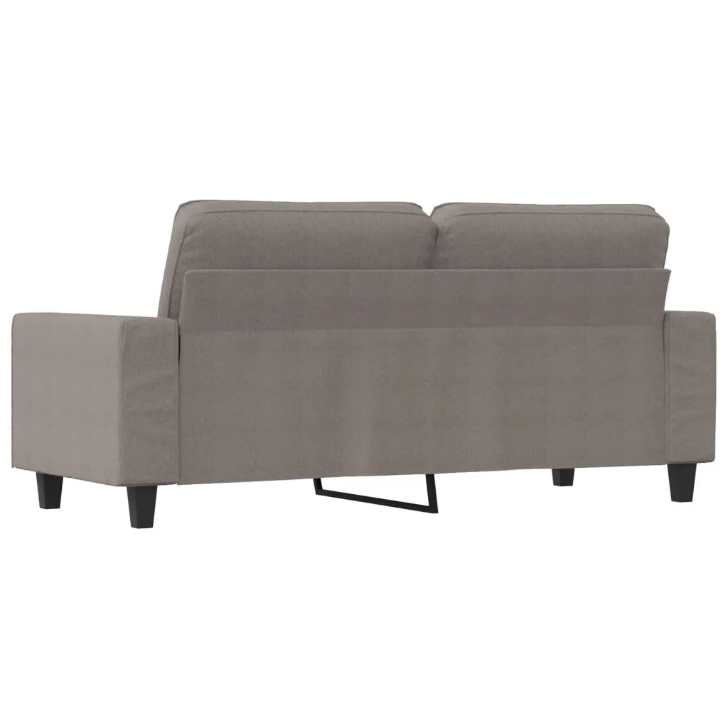 Divano | Divano da soggiorno | Sofa a 2 Posti Tortora 140 cm in Tessuto
