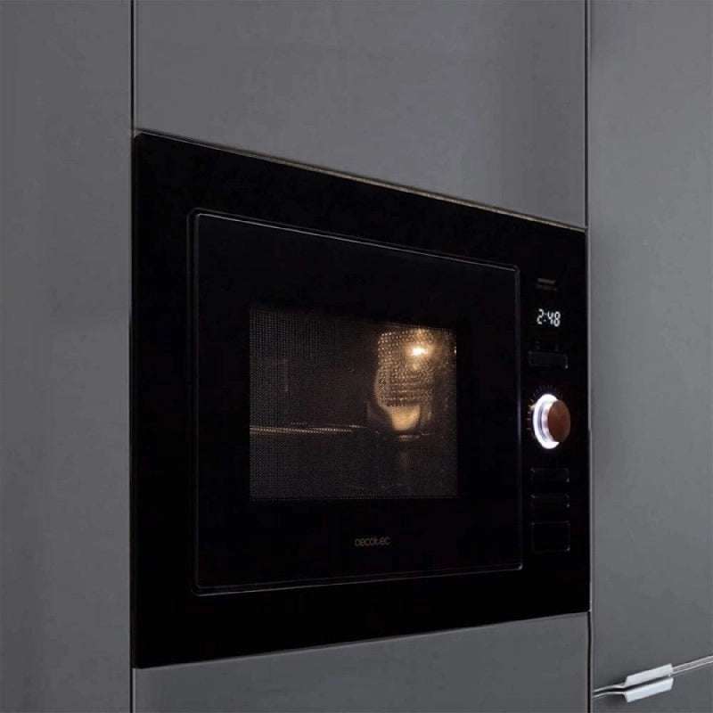 CECOTEC 01402 - Microonde a incasso GrandHeat 2590 Built-in 
 Blackrose