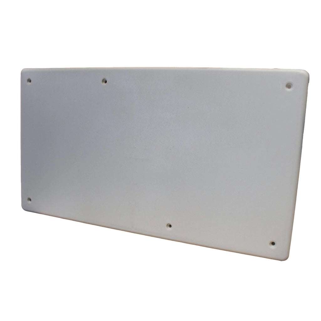 Coperchio per cassette di derivazione da incasso, 294x152 mm, ideale per protezione e copertura di impianti elettrici, PT07